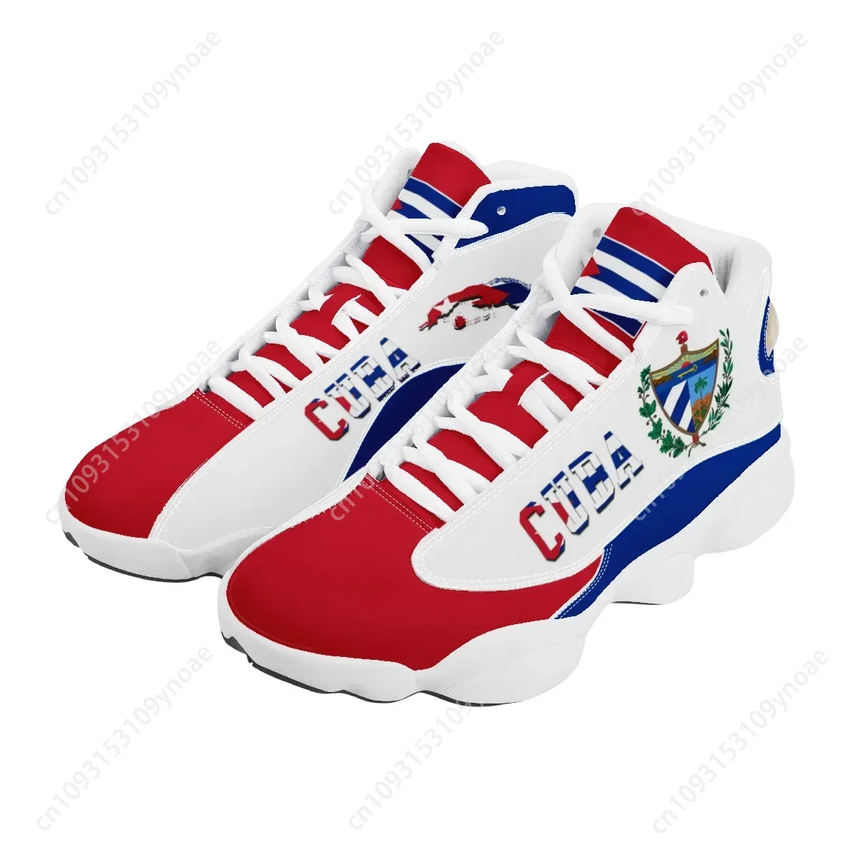 CUBA Flag พิมพ์ Cool Men บาสเก - Sports Equipment For Running บทวิจารณ์และราคา