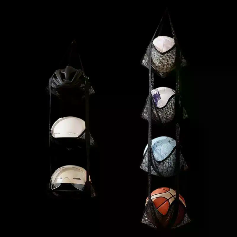 กระเป๋าแขวนผนังสำหรับเก็บลูกบอ - Sports Equipment Garage Organizer บทวิจารณ์และราคา